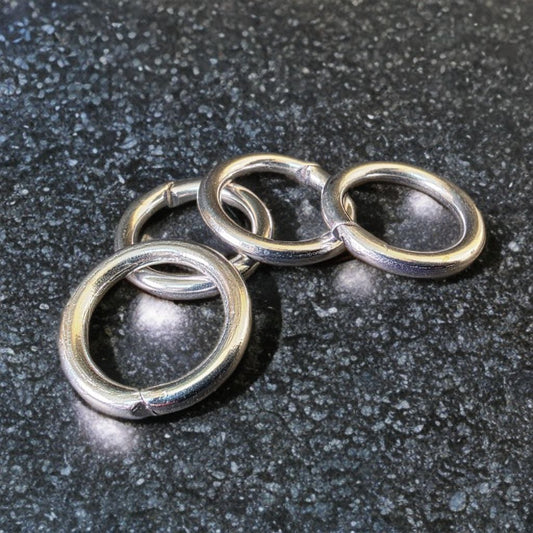 Bold GERMANSILVERS plain Toe Ring, Adjustable Size, Pink and Coral Enamel Design, Contemporary Style